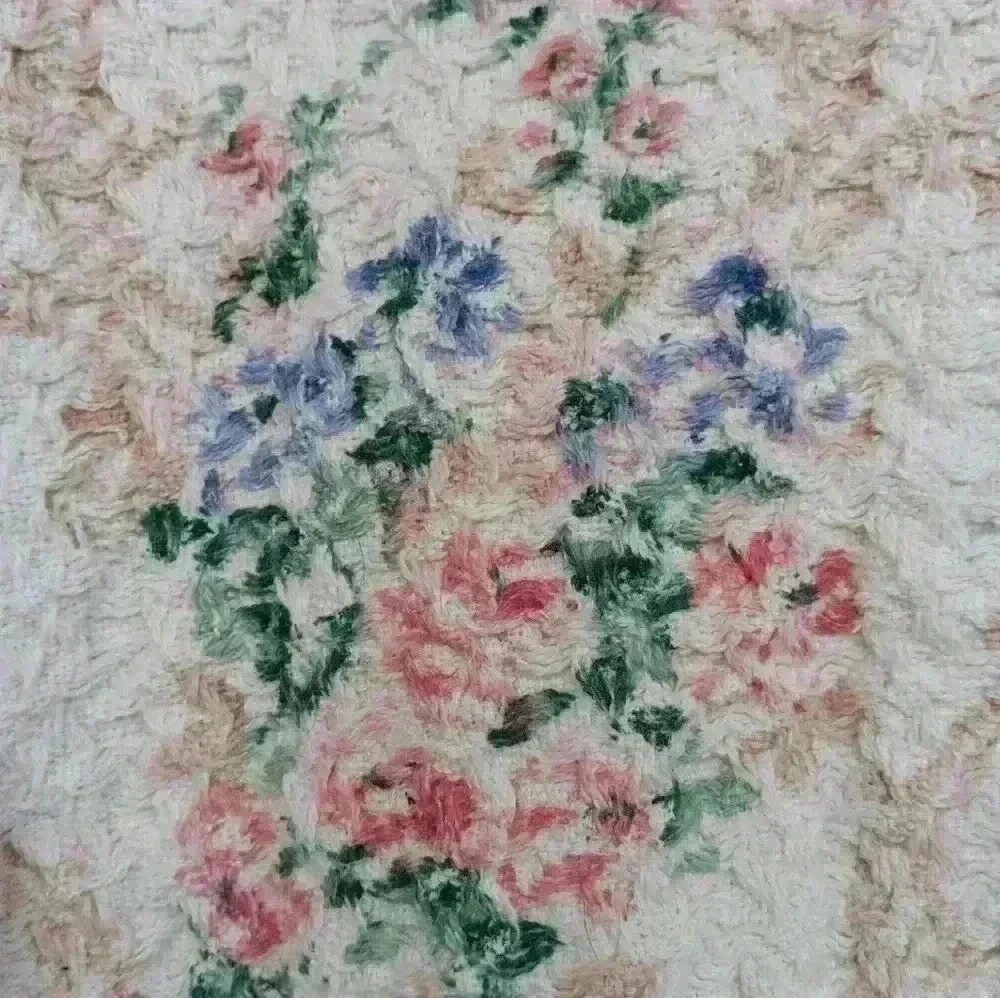 Womens Heavy knit sweater floral boho. Grandmacore cottagecore fairycore knit - Picture 9 of 11